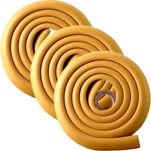코코맘 일반형 모서리보호대 2m, 두께8mm x 폭2..., 황갈색, 3개