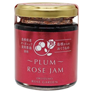 OKUIZMO ROSE GARDEN 플럼 로즈 잼, 110g, 1개