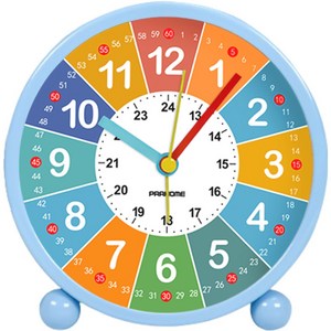 프라홈 무소음 숫자 교육용 알람 탁상시계