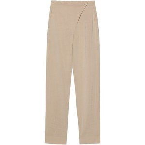 엠포리오아르마니 오버랩 패널 테이퍼드 팬츠, 베이지계열, Italy 46(KR 88)