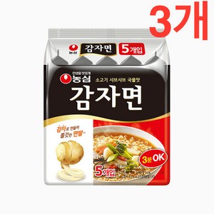 농심 감자면 117g, 15개