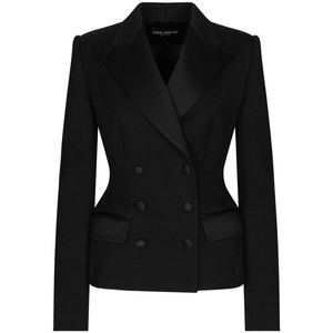돌체앤가바나 더블 브레스티드 블레이저, 블랙계열, Italy 46(KR 77)