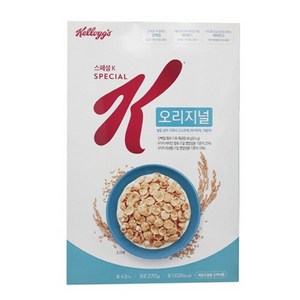Y1407 켈로그 캘로그 시리얼 스페셜K 오리지널 270g 15개 그래놀라/콘푸로스트/콘프레이크/콘푸라이트/스페셜케이/다이어트시리얼/뮤즐리/컵씨리얼/리얼그래놀라/오트밀