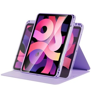 nimin 니민 펜슬 수납 360도 회전 마그네틱 태블릿 PC 케이스 커버 케이스