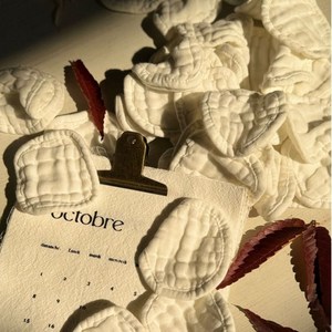 태어나줘서고마워 순면거즈 수유패드 12장세트, 12개입, 1세트