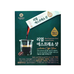 맥널티 리얼 에스프레소 샷 12ml, 30개입, 3개