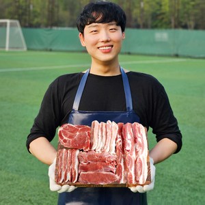 배터지는 돼지고기 모둠 0.9kg~1.6kg / 삼겹살+목살+가브리살+갈매기살+항정살, 4. 배터지는 돼지고기 모둠, 1.6kg, 1개