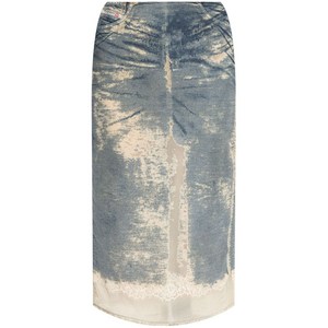 디젤 데프라 FSF 데님 스커트