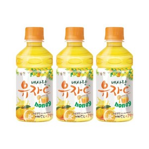 웅진식품 내사랑유자C 280ml 24개