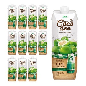 유니프 코코디 코코넛워터, 1L, 12개