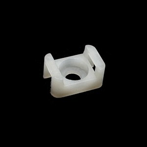 케이블타이 마운트 M4 화이트 4.3mm, 100개