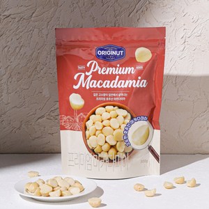 호주 퀸즐랜드산 오리지넛 프리미엄 4L등급 호주산 마카다미아, 300g, 1개