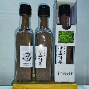 유기농재배 국산 산초가루 (100g), 1개, 180ml