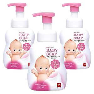 큐피 전신 바디 솝 버블 타입 비누향, 3개