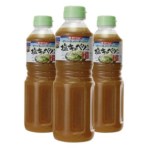 다이쇼 소금양배추 양념 마늘소금 참깨맛, 565g, 3개