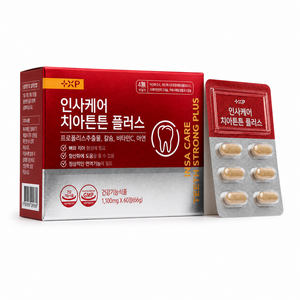 인사케어 튼튼한 치아 뼈 형성 이가 탄탄함을 원하시는분에 흡수 좋은 코랄칼슘 영양제 알약 정, 60정, 1박스