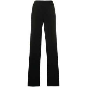 엠포리오아르마니 하이 웨이스트 와이드 팬츠, 블랙계열, Italy 48(KR 99)