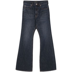 발렌시아가 하이웨이스트 부츠컷 진