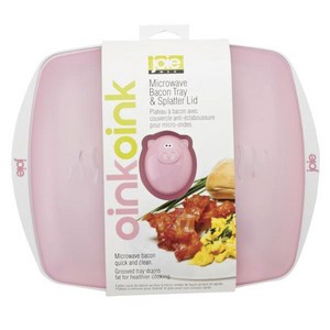 joie 마이크로웨이브 베이컨 트레이 & 스플래터 리드 전자레인지용기