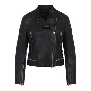 톰포드 레더 지퍼 재킷, 블랙계열, Italy 40