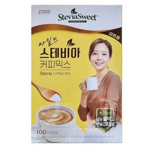 펄세스 마일드 스테비아 커피믹스, 9.5g, 100개입, 4개