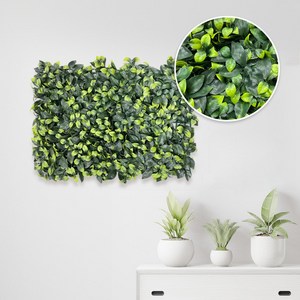 엔드텔러 플랜트월 조화 포토존 인테리어 NJ 60cm x 40cm 1개입, 플랜트월 - NJ5