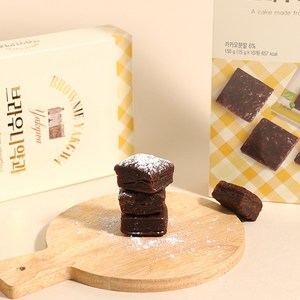 미송 커피와 잘 어울리는 달콤한 카카오 브라우니 약과, 10개, 15g