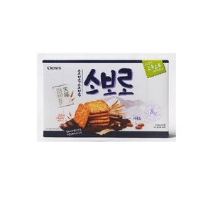 크라운 소복소복 소보로 과자, 240g, 4개