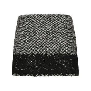 돌체앤가바나 판타지 (낫 프린트) 스커트, 그레이계열, Italy 48(KR 77)