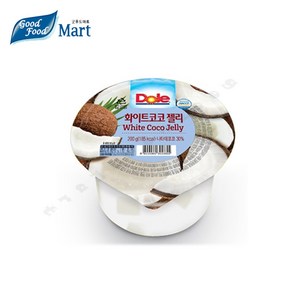 돌 화이트코코 컵젤리, 200g, 6개