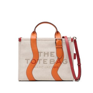 마크제이콥스 미디엄 웨이비 캔버스 토트 백
