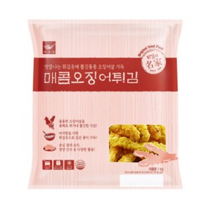 사옹원 매콤 오징어튀김 1kg, 1개