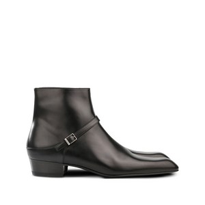 생로랑 buckle-detail ankle boots, France 45,5(KR 305), 블랙계열