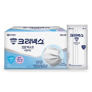 크리넥스 비말차단 건강 마스크 대형 KFAD