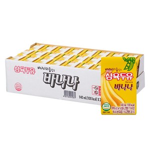 삼육두유 바나나, 140ml, 24개
