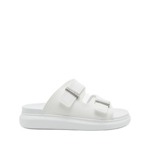 알렉산더맥퀸 더블 버클 슬라이더 샌들, Italy 40(KR 250), 화이트계열