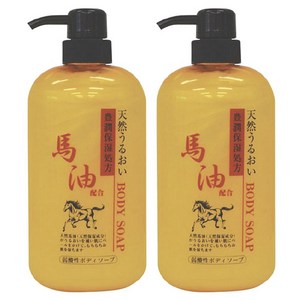 Jun Cosmetic 마유 약산성 바디 솝, 600ml, 2개