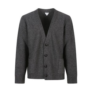 보테가 베네타 V넥 패치 포켓 가디건