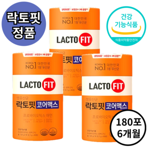 락토핏 종근당건강 생유산균 코어맥스, 30g, 3세트