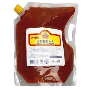 (실온)[오뚜기]오쉐프 스파게티소스2kg, 3개, 2kg