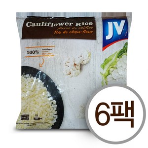 냉동 컬리플라워 라이스 500gX6팩 총 3kg/식단/조절/한팩을 다먹어도 110kcal, 6개