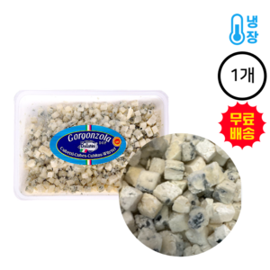 발라리니 고르곤졸라 피칸테 큐브 크럼블, 500g, 1개