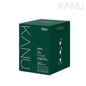 카누 미니 디카페인 아메리카노, 0.9g, 30개입, 1개