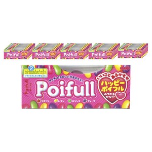 메이지 포이풀 젤리 라즈베리 + 레몬 + 청사과 + 포도 맛, 53g, 30개