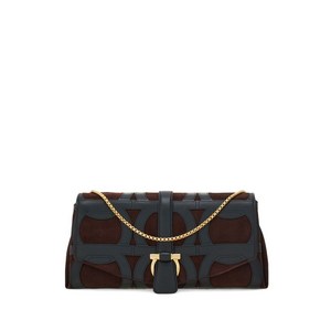 페라가모 프런트 플랩 스몰 크로스 백