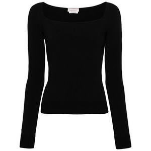 알렉산더맥퀸 골지 니트 탑