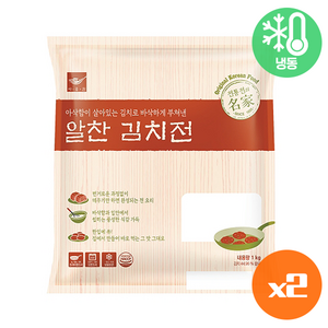 사옹원 바삭하게 부쳐낸 알찬김치전1kg, 1kg, 2개