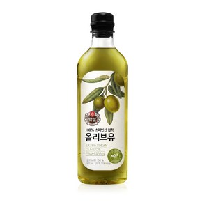 백설 스페인산 압착 올리브유, 900ml, 10개