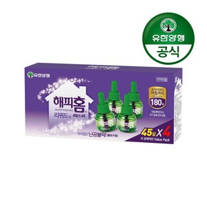 해피홈리퀴드 살충액 리필 45일, 180ml, 1개