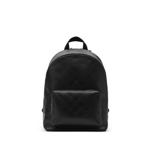 버버리 체크 엠보싱 백팩